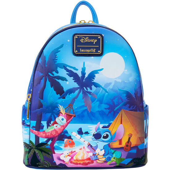 MOCHILA CAMPING CUTIES STITCH DISNEY LOUNGEFLY 26CM image 0