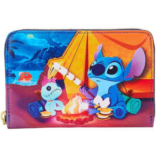 CARTERA CAMPING CUTIES STITCH DISNEY LOUNGEFLY image 0