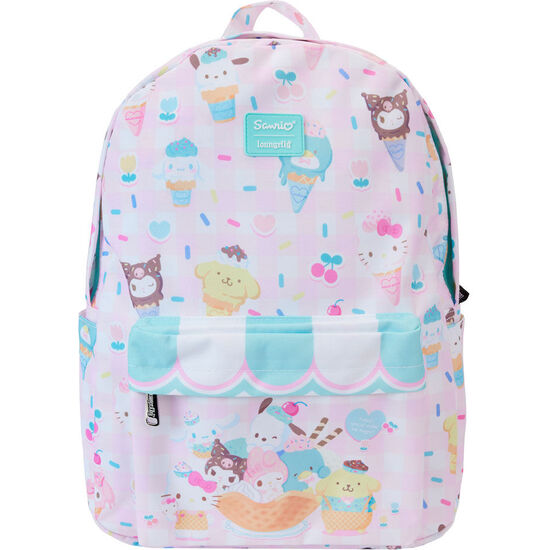 MOCHILA NYLON HELLO KITTY LOUNGEFLY 43CM image 0