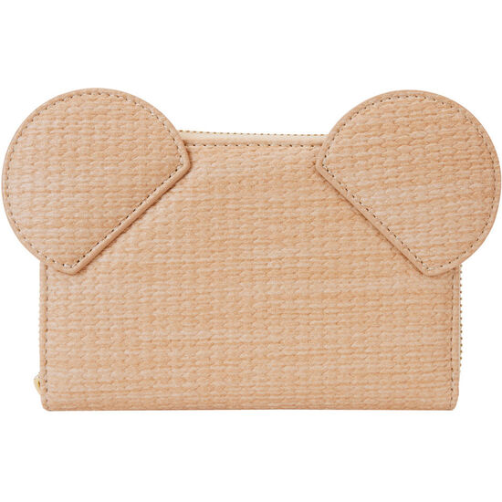CARTERA STRAW MICKEY DISNEY LOUNGEFLY image 1