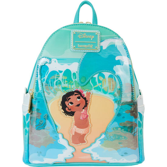 MOCHILA OCEAN WAVES VAIANA DISNEY LOUNGEFLY 26CM image 0