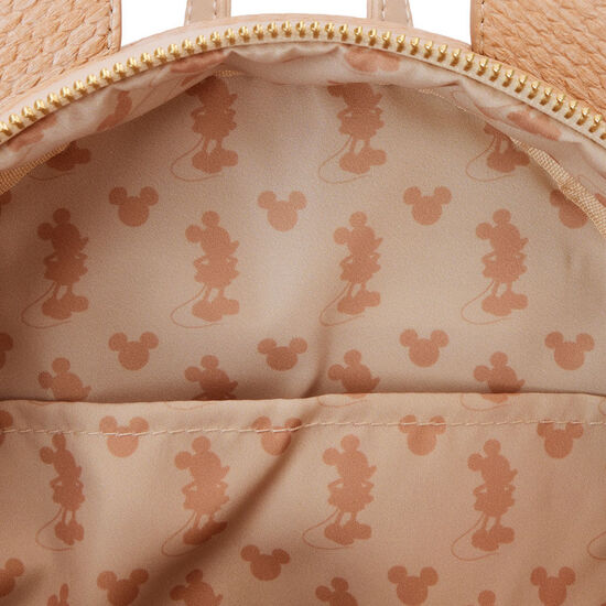 MOCHILA STRAW MICKEY DISNEY LOUNGEFLY 26CM image 1