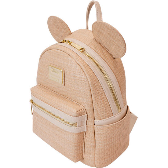 MOCHILA STRAW MICKEY DISNEY LOUNGEFLY 26CM image 2
