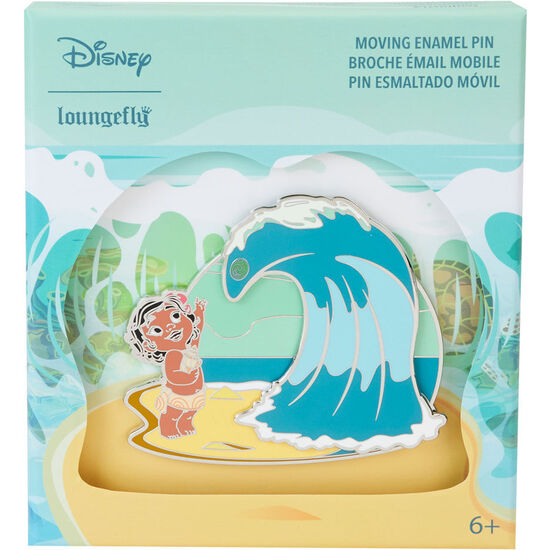 PIN OCEAN WAVES VAIANA MOANA DISNEY LOUNGEFLY 7,5CM image 0