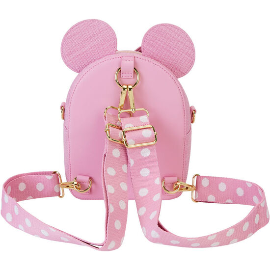 MOCHILA STRAW MINNIE DISNEY LOUNGEFLY 20CM image 3