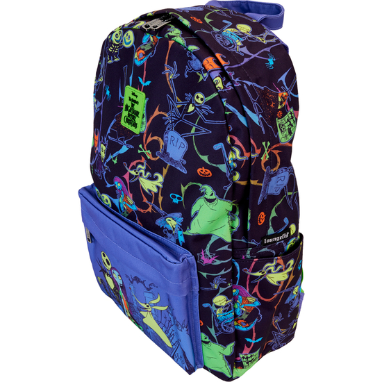 MOCHILA NYLON PESADILLA ANTES DE NAVIDAD DISNEY LOUNGEFLY 43CM image 2