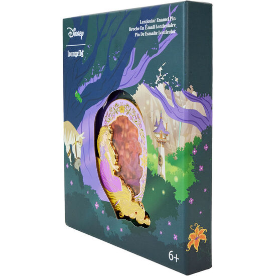PIN LENTICULAR RAPUNZEL DISNEY LOUNGEFLY 7,5CM image 2