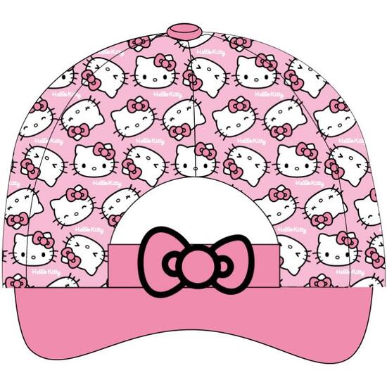 GORRA VISERA CURVA HELLO KITTY image 1