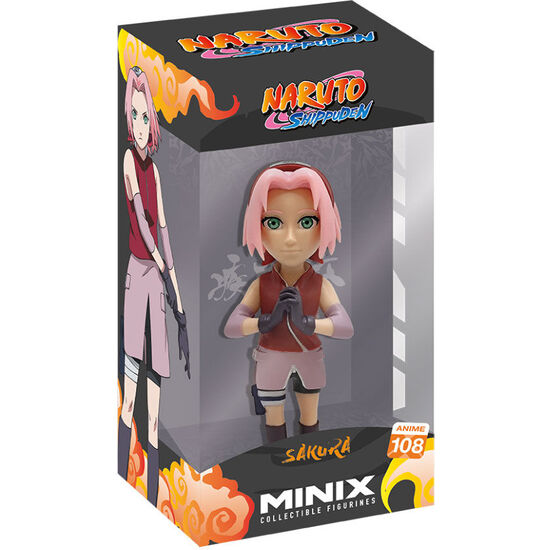 FIGURA MINIX SAKURA NARUTO SHIPPUDEN 12CM image 1