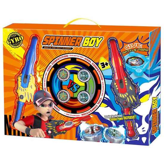 ESTADIO SPINNER BOY 33 CM CON 4 PEONZAS image 0
