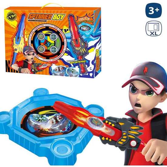 ESTADIO SPINNER BOY 33 CM CON 4 PEONZAS image 2