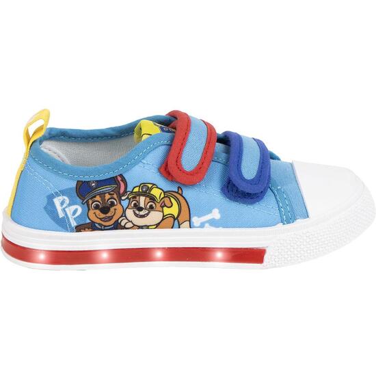 ZAPATILLA LONETA SUELA PVC CON LUCES PAW PATROL image 0