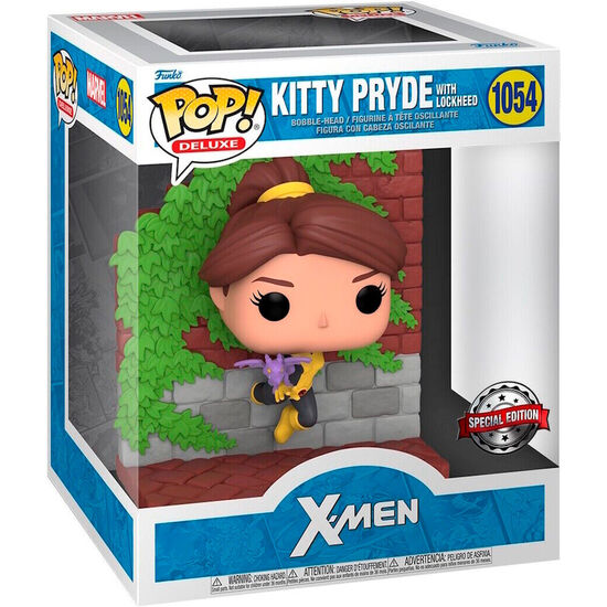 FIGURA POP DELUXE MARVEL X-MEN KITTY PRYDE WITH LOCKHEED EXCLUSIVE image 1