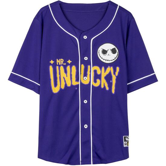 CAMISETA CORTA BASEBALL NIGHTMARE BEFORE CHRISTMAS image 0
