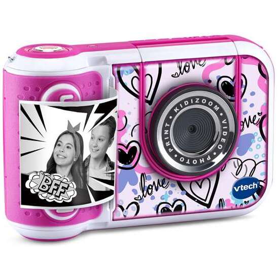 KIDIZOOM PRINT CAM ROSA  CON CÁMARA Y VIDEO HD Y 1 ROLLO DE PAPEL DE IMPRESIÓN 9X13,5X5 CM image 0