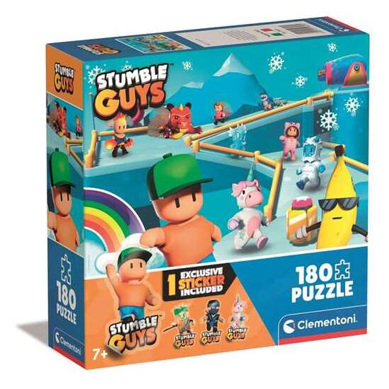 PUZZLE INFANTIL PZL 180 STUMBLE GUYS image 0