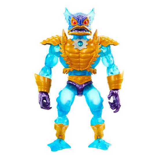FIGURA MER-MAN TURTLES OF GRAYSKULL MASTERS OF THE UNIVERSE 14CM image 3