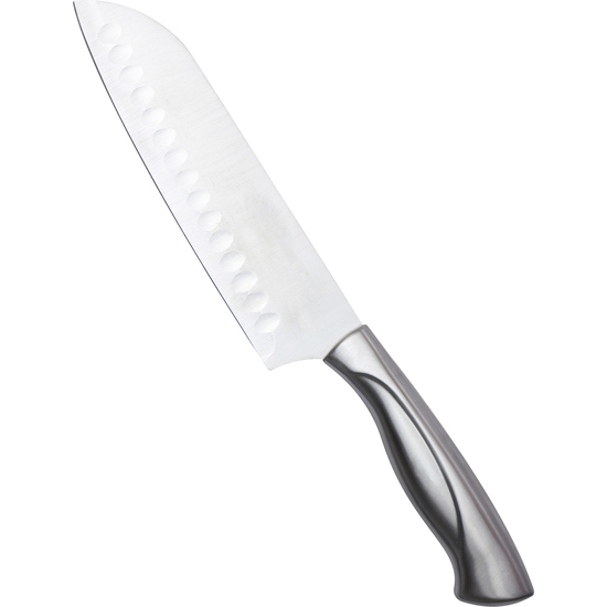 CUCHILLO SANTOKU 17.5CM ACERO INOXIDABLE JENA image 0