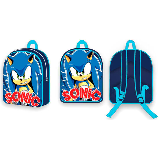 MOCHILA SONIC THE HEDGEHOG 40CM image 1