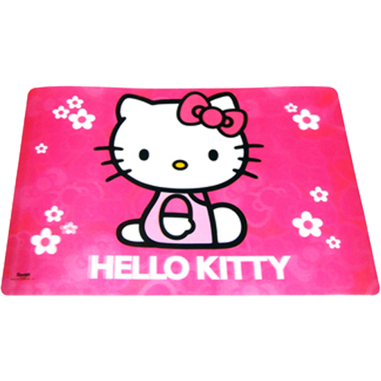 SALVAMANTEL 3D HELLO KITTY ROSA image 0