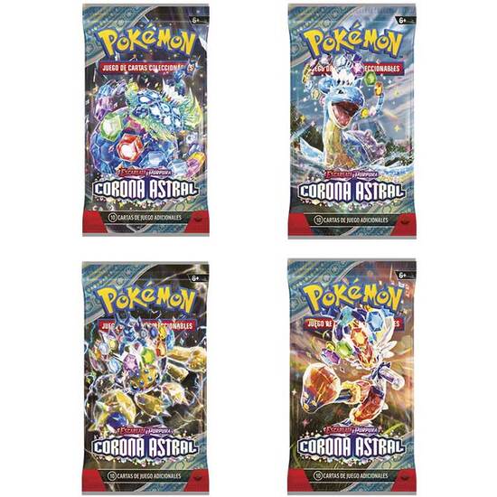 SOBRE 10 CARTAS POKEMON MASCARADA image 0