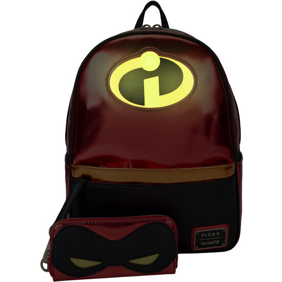MOCHILA 20TH ANNIVERSARY LOS INCREIBLES DISNEY PIXAR LOUNGEFLY 30CM image 0