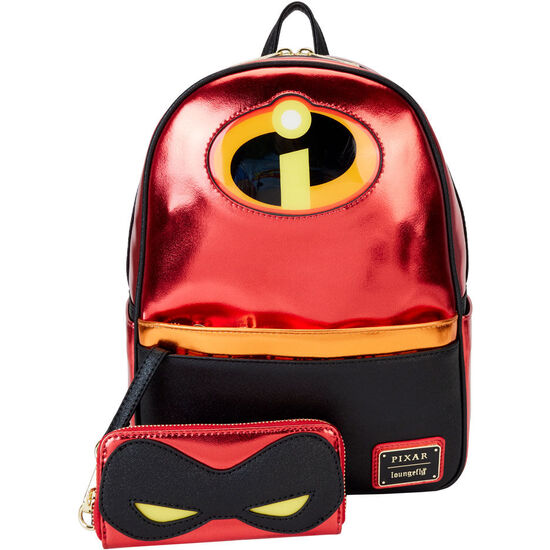 MOCHILA 20TH ANNIVERSARY LOS INCREIBLES DISNEY PIXAR LOUNGEFLY 30CM image 2