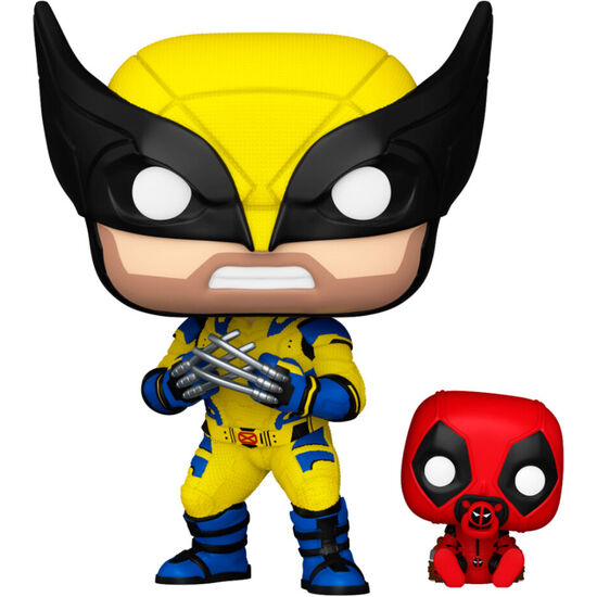 FIGURA POP MARVEL DEADPOOL & WOLVERINE - WOLVERINE WITH BABYPOOL image 0