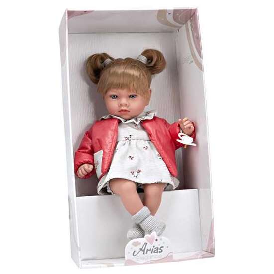 MUÑECA ELEGANCE 40 CM ARIA CORAL C/MECAMISMO RISA TRY ME image 0