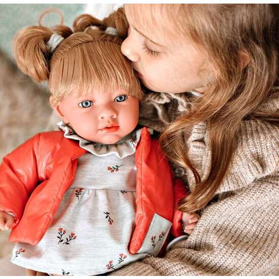 MUÑECA ELEGANCE 40 CM ARIA CORAL C/MECAMISMO RISA TRY ME image 2