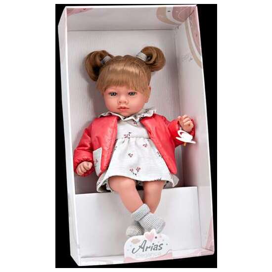 MUÑECA ELEGANCE 40 CM ARIA CORAL C/MECAMISMO RISA TRY ME image 5
