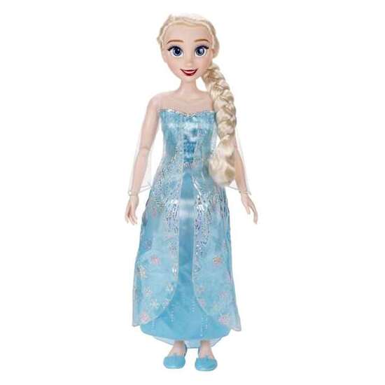 MUÑECA PRINCESA FROZEN ELSA DISNEY 80CM. image 1
