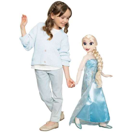 MUÑECA PRINCESA FROZEN ELSA DISNEY 80CM. image 4