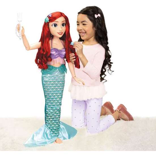 MUÑECA PRINCESA ARIEL DISNEY 80 CM image 1
