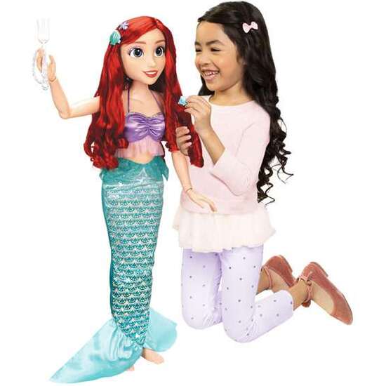 MUÑECA PRINCESA ARIEL DISNEY 80 CM image 4