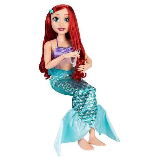 MUÑECA PRINCESA ARIEL DISNEY 80 CM image 5