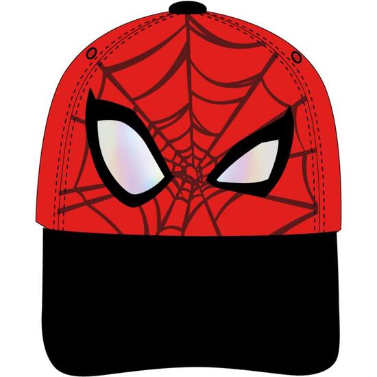 GORRA VISERA CURVA APLICACIONES SPIDERMAN image 0