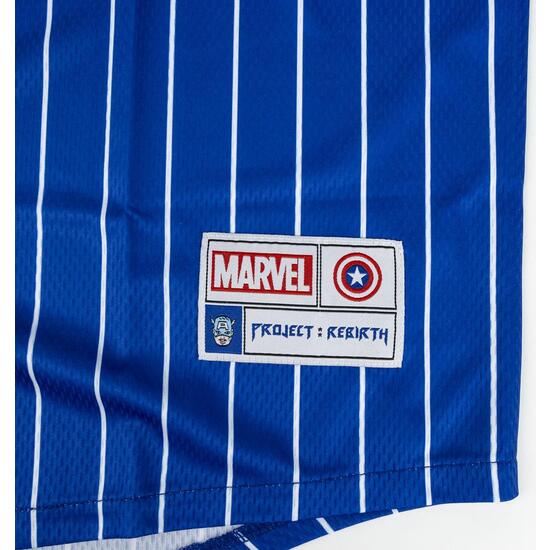 CAMISETA CORTA BASEBALL AVENGERS CAPITAN AMERICA image 3
