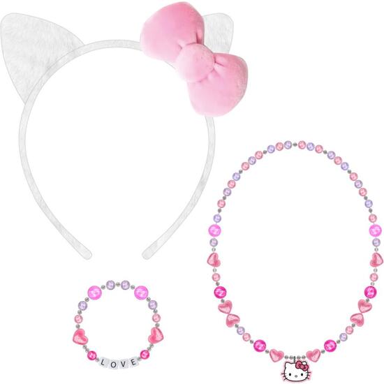 BISUTERIA PACK 3 PIEZAS HELLO KITTY image 1