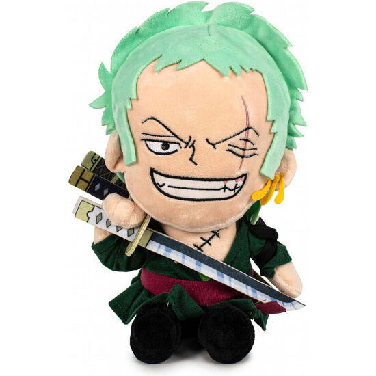 PELUCHE RORONOA ZORO ONE PIECE 25CM image 0
