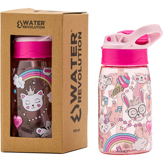 CANTIMPLORA GATOS WATER REVOLUTION 500ML TRITAN image 0