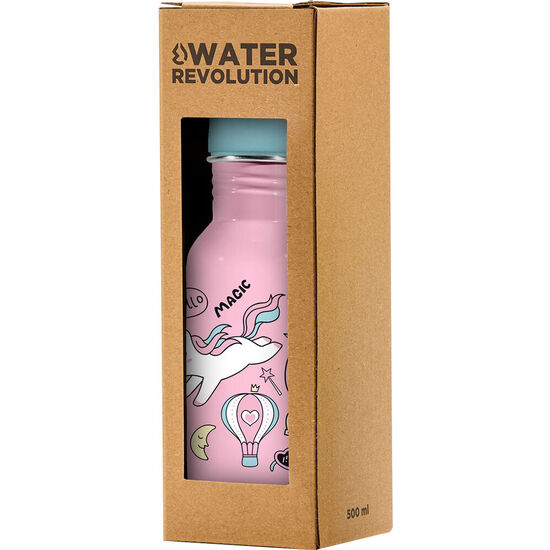 CANTIMPLORA ACERO INOXIDABLE UNICORNIO WATER REVOLUTION 500ML image 0