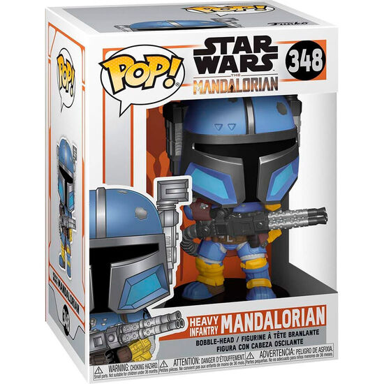 FIGURA POP STAR WARS MANDALORIAN HEAVY INFANTRY MANDALORIAN image 1