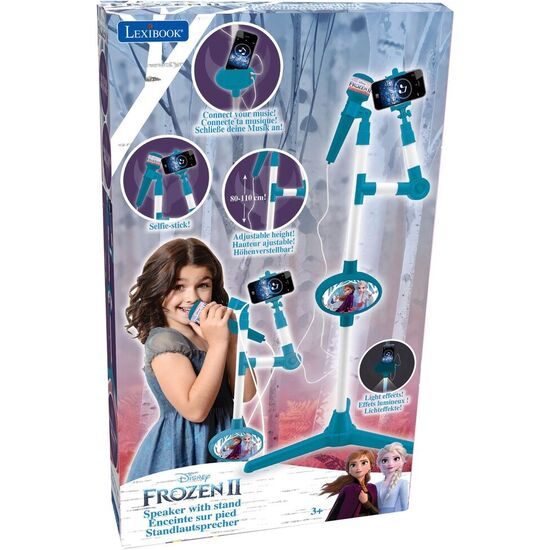 MICROFONO CON PIE LUMINOSO FROZEN DISNEY image 3