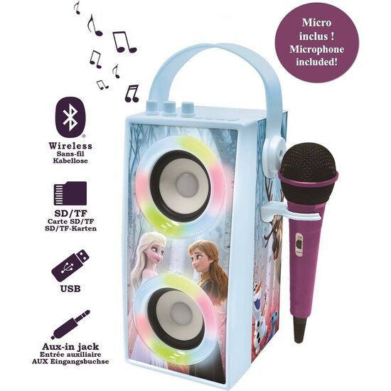 ALTAVOZ CON MICROFONO BLUETOOTH PORTATIL FROZEN DISNEY image 1