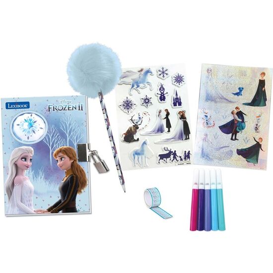 DIARIO SECRETO ELECTRONICO FROZEN DISNEY image 3