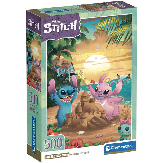 PUZZLE STITCH DISNEY 500PZS image 0