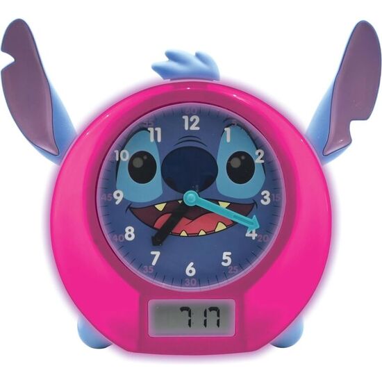 RELOJ EDUCATIVO CUENTACUENTOS Y LUCES STITCH DISNEY INGLES image 3