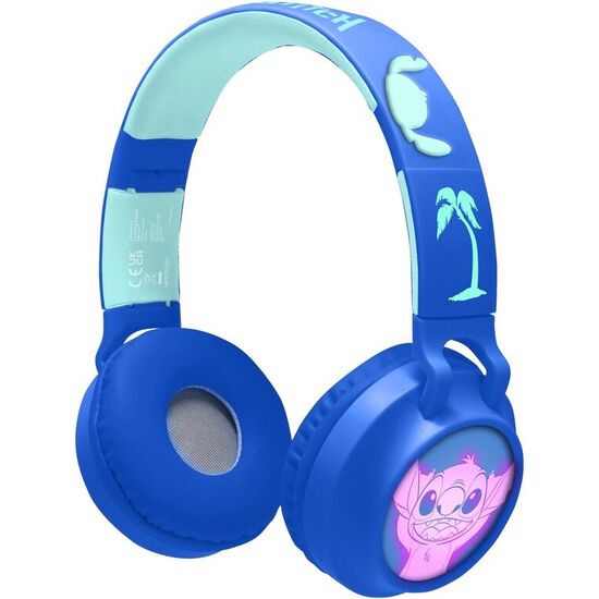 AURICULARES INALAMBRICOS LUMINOSOS BLUETOOTH STITCH DISNEY image 1