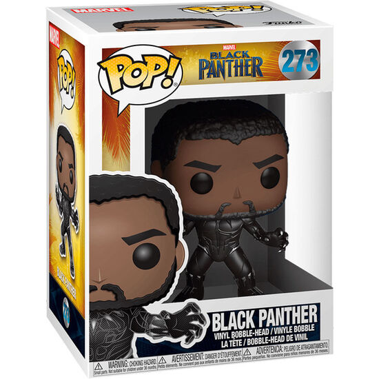 FIGURA POP MARVEL BLACK PANTHER 5 + 1 CHASE image 1